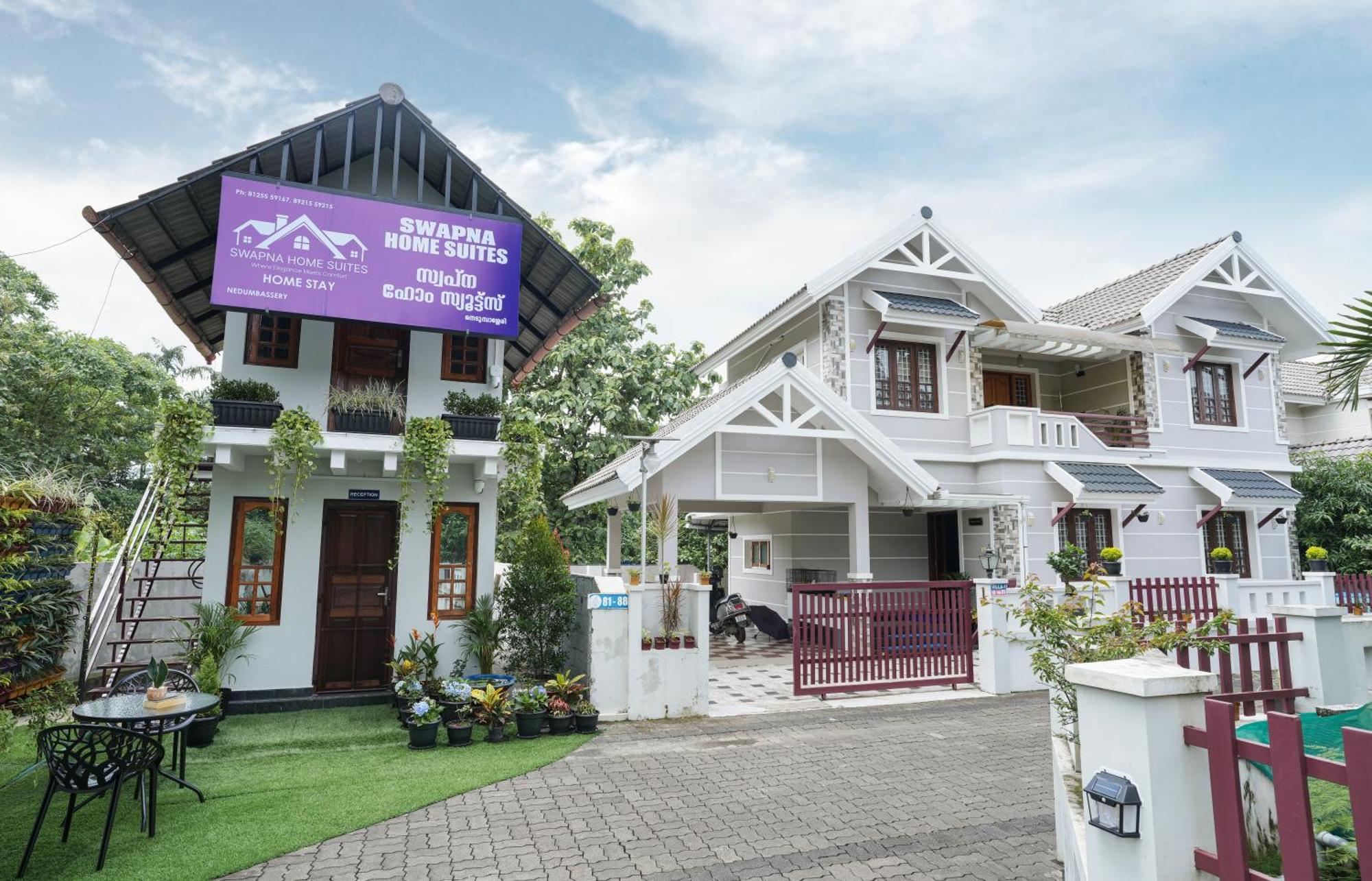 Swapna Home Suites Nedumbassery Eksteriør bilde